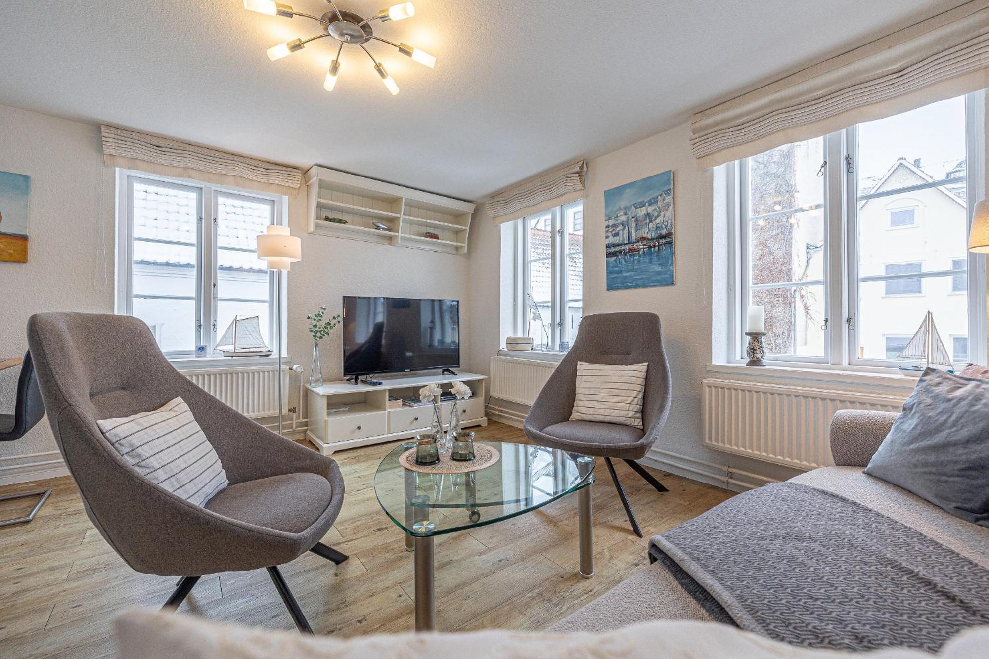 Fewo1846 - Hugo Eckener - Komfortable Maisonette-Wohnung Mit 2 Schlafzimmern Im Stadtzentrum Flensburg Dış mekan fotoğraf